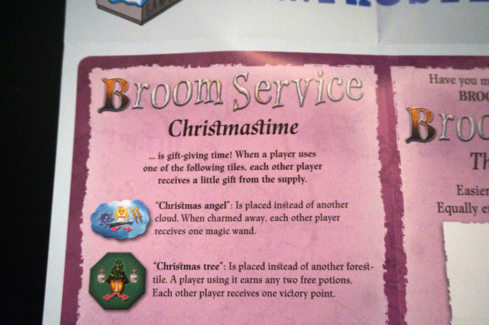 Broom Service : règle