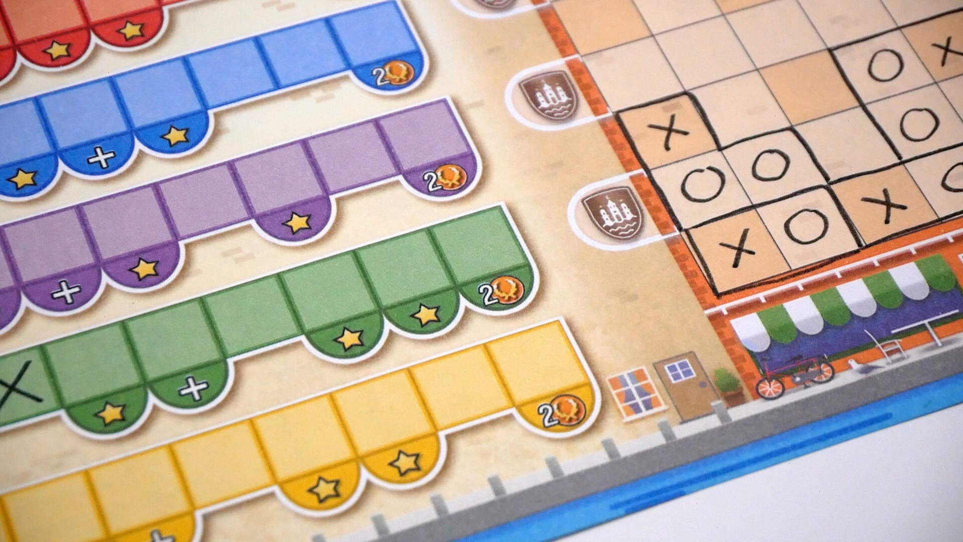 Copenhagen Roll & Write Dés en Mousse